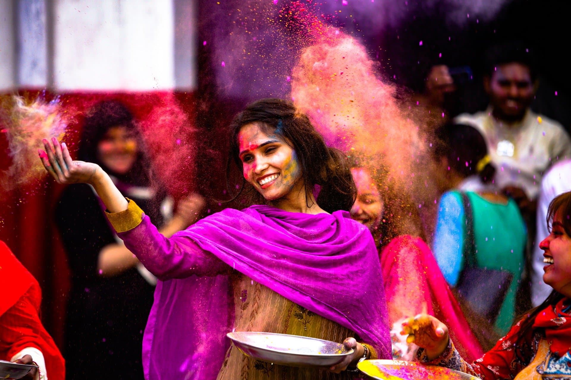 индия праздник красок